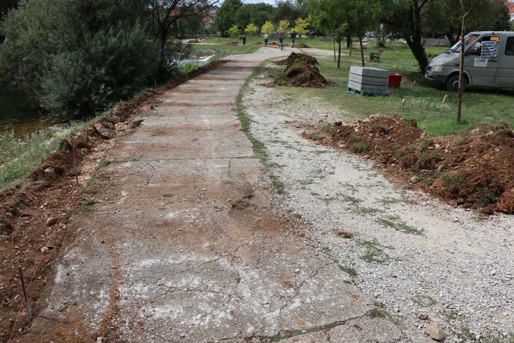 U tijeku radovi na izgradnji parka Sajmište u Borku
