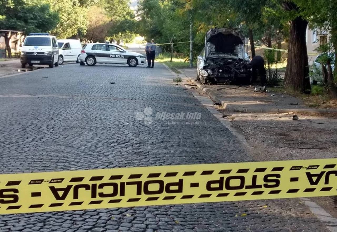 Eksplozija na automobilu u Rodoču