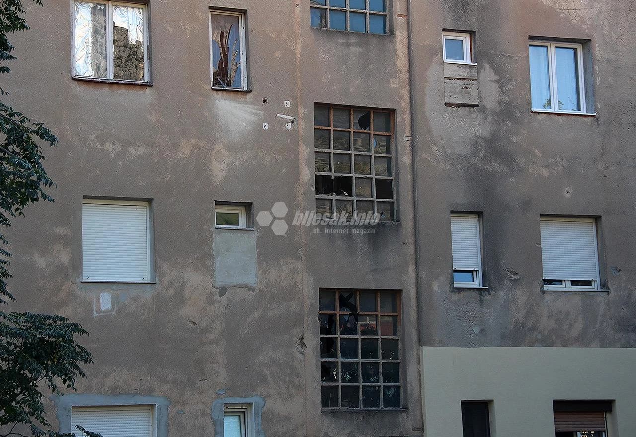 Detalj s mjesta eksplozije u Rodoču