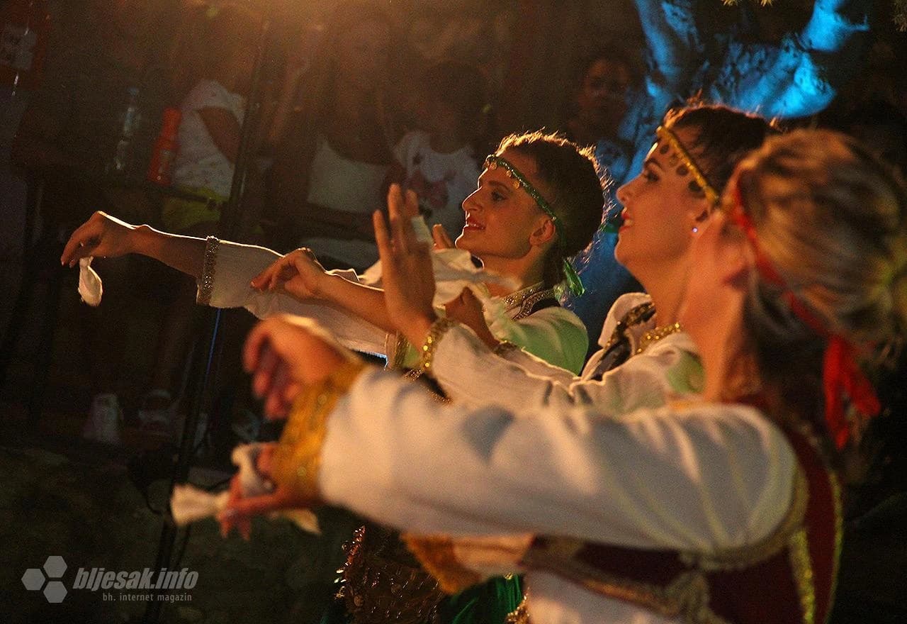 Detalj sa koncerta ansambla Tenelija