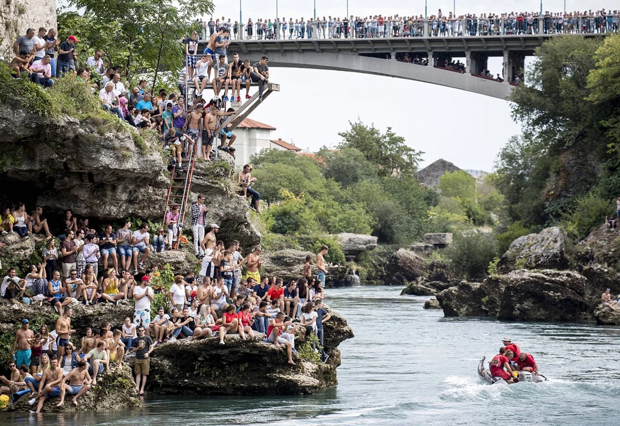 Red Bull Cliff Diving u Mostaru