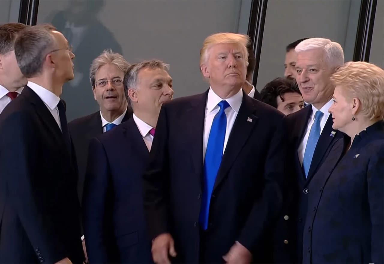 Trump i Marković na NATO Summitu