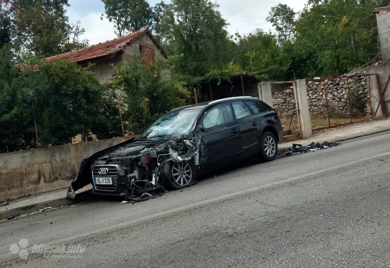 Težak sudar kamiona i Audija između Mostara i Čitluka