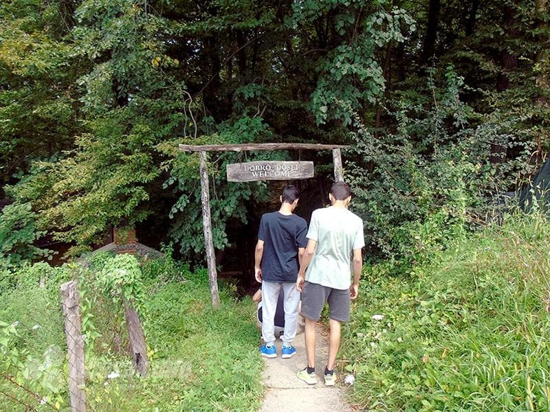 Ulaz u „Park kamenih kugli“