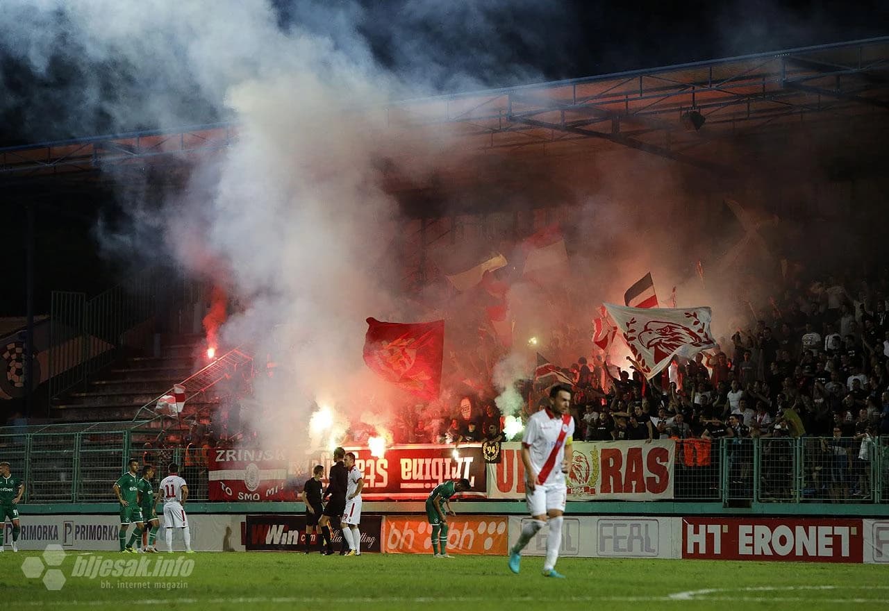 HŠK Zrinjski - PFC Ludogorets (Ultrasi)