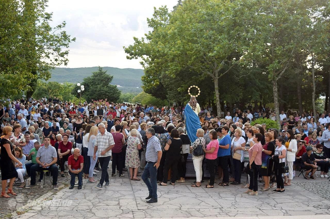 Uočnica blagdana Velike Gospe u Širokom Brijegu