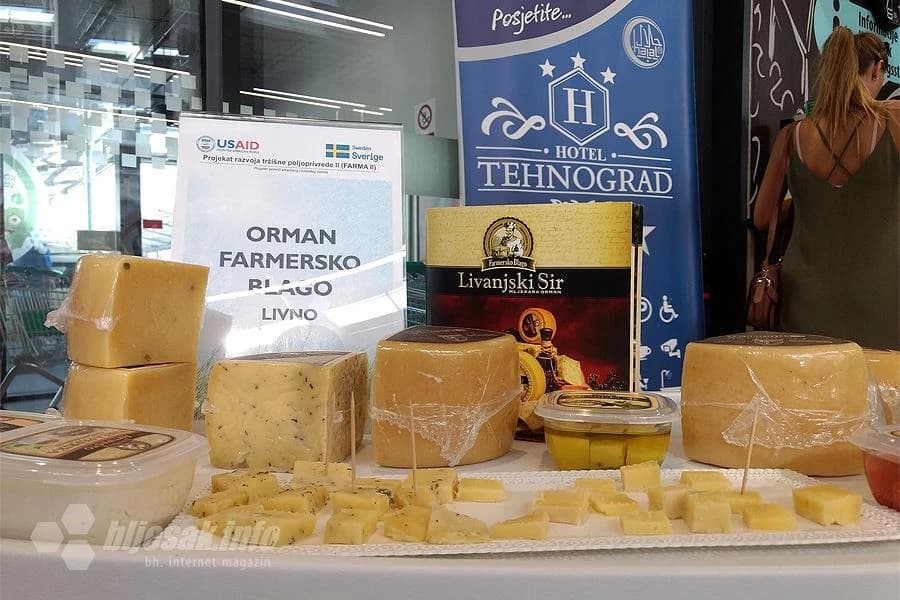 Promocija domaćih sireva, meda, kozmetike, ljekovitog bilja, voća i povrća