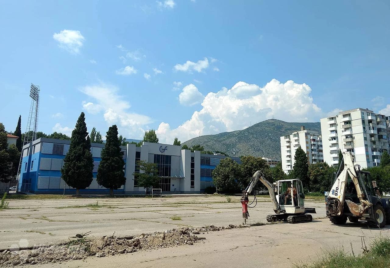 Započela rekonstrukcija Vojničkog igrališta