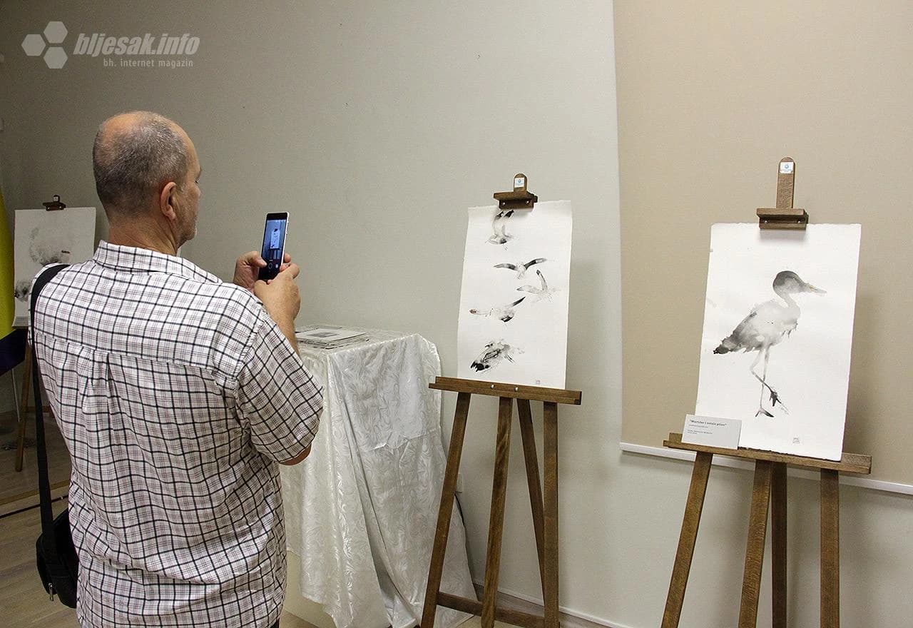 Detalj s otvaranja izložbe