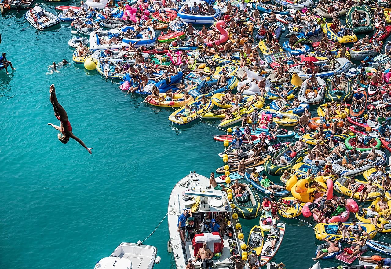 Red Bull Clifft Diving u Švicarskoj