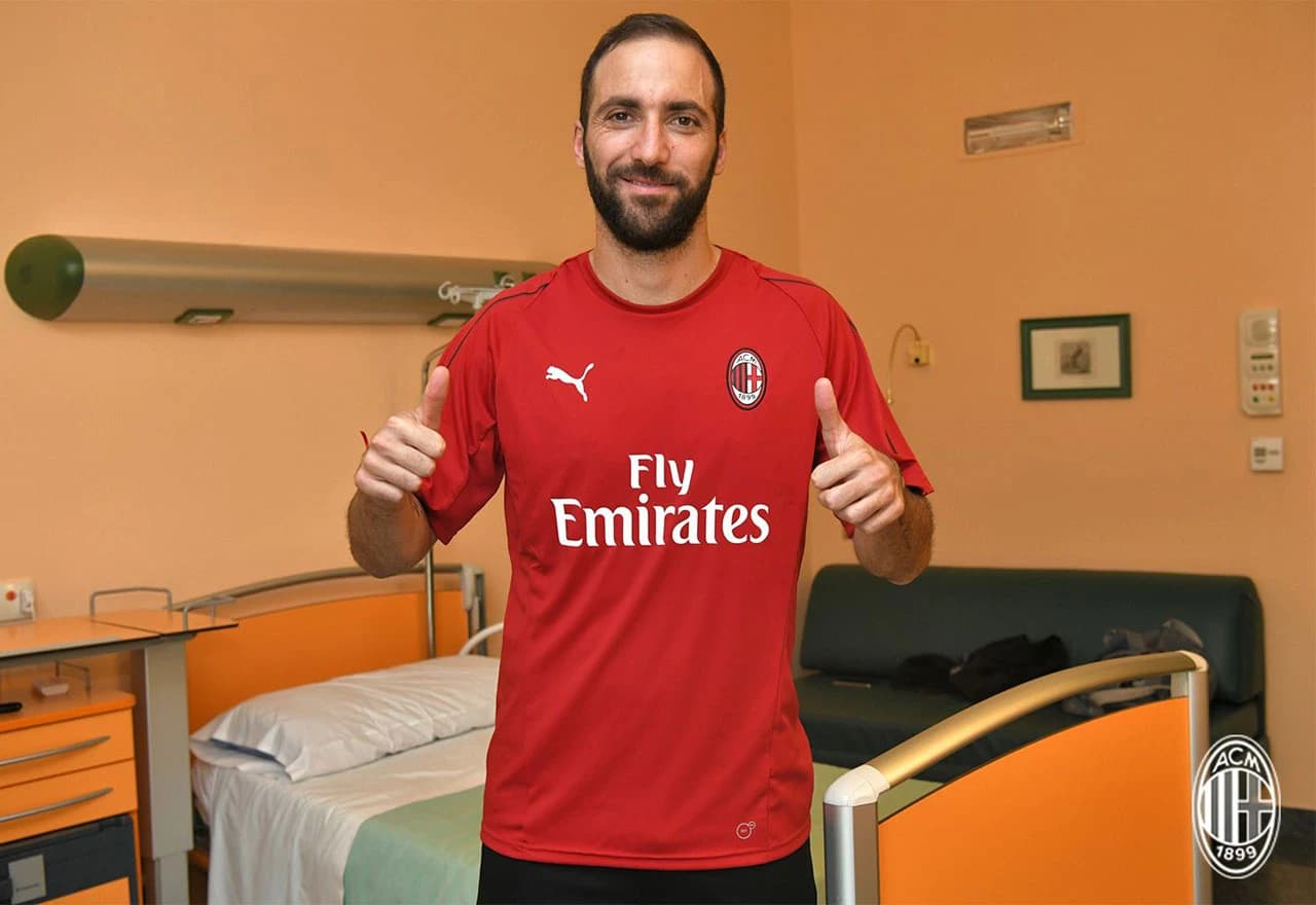 Higuain u Milanu