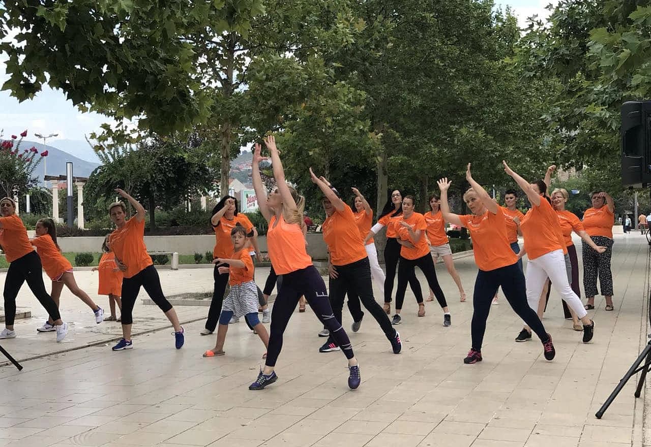 Narančasti dan u Mostaru