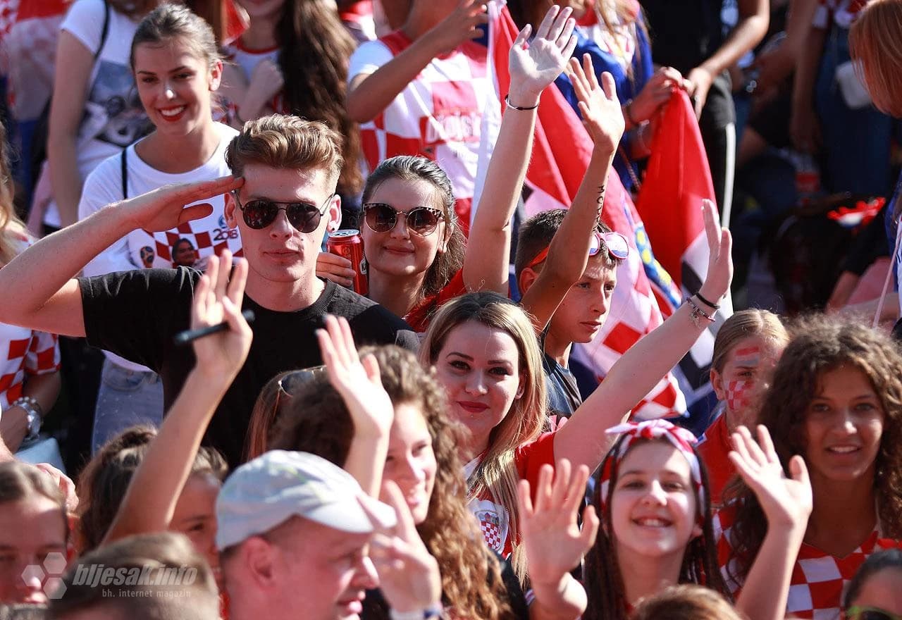 Doček Zlatka Dalića u Livnu