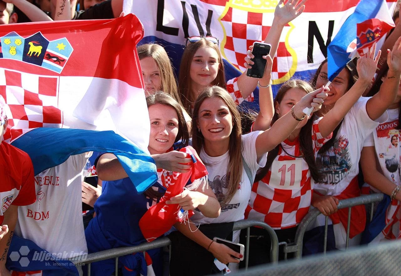 Doček Zlatka Dalića u Livnu