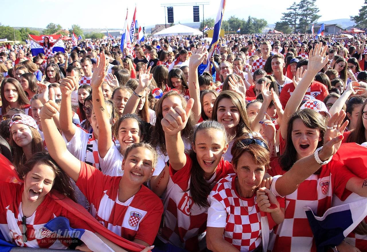 Doček Zlatka Dalića u Livnu