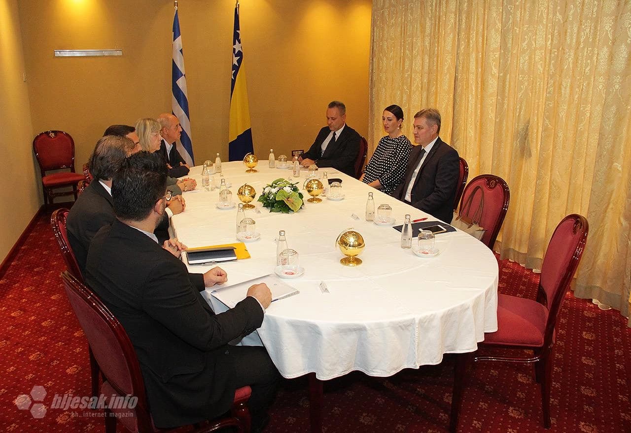 Denis Zvidić i Alexis Tsipras u Mostaru