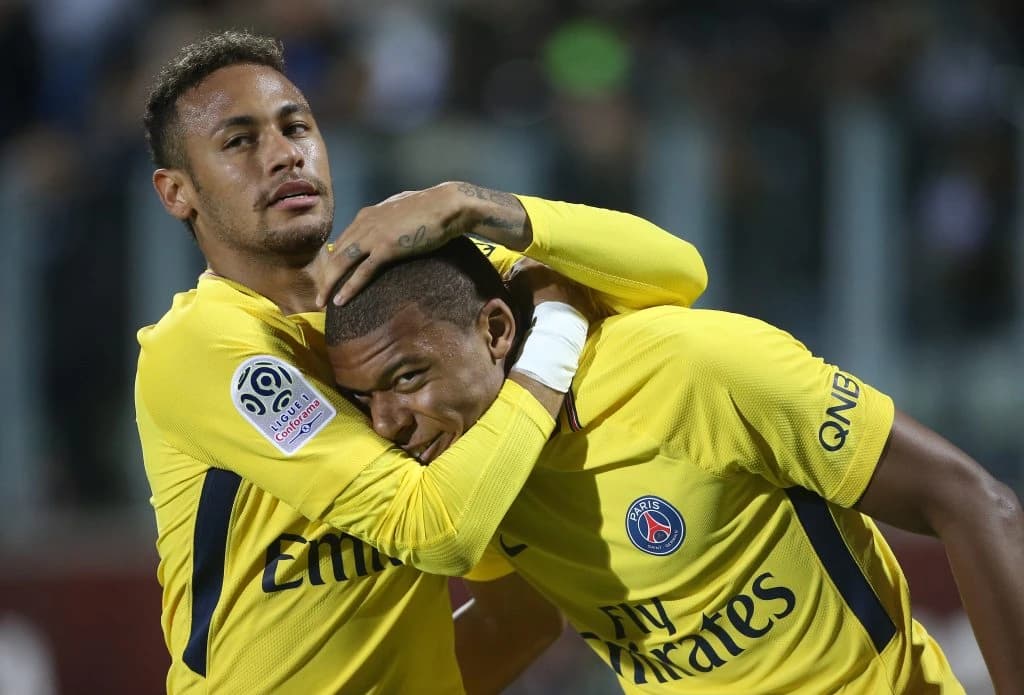 Neymar Jr. i Kylian Mbappé 