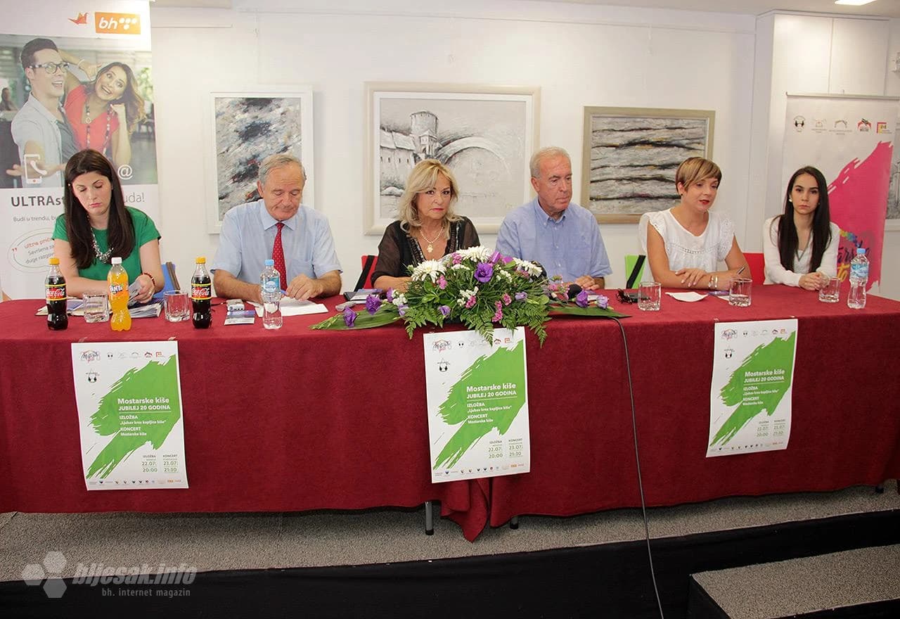 S konferencije za medije Mostarskih kiša