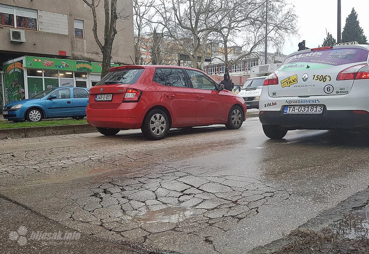 Prometnica u Splitskoj ulici