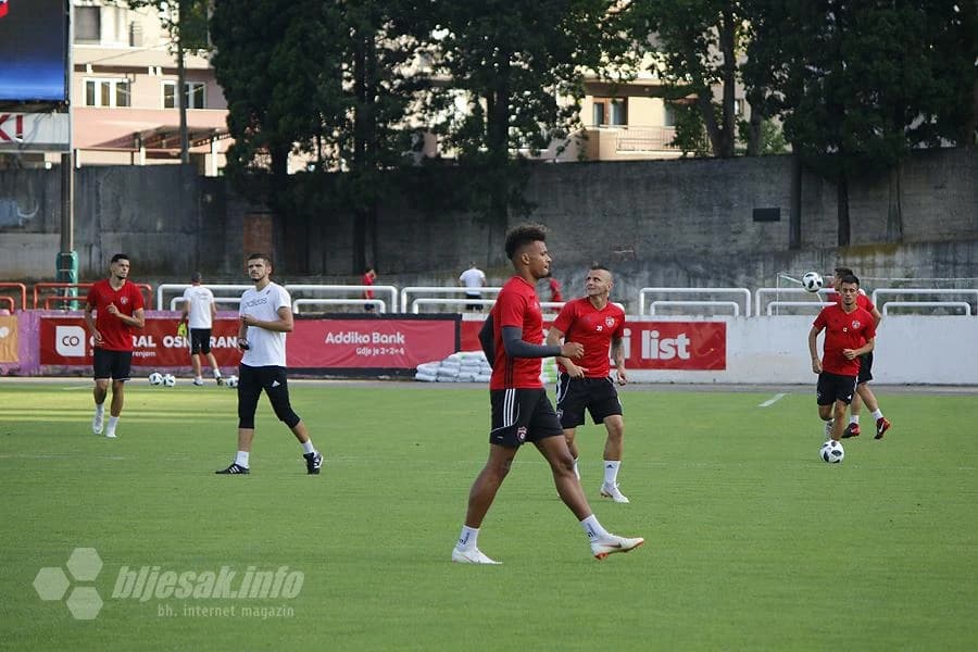 Trnava trenirala Pod Bijelim brijegom