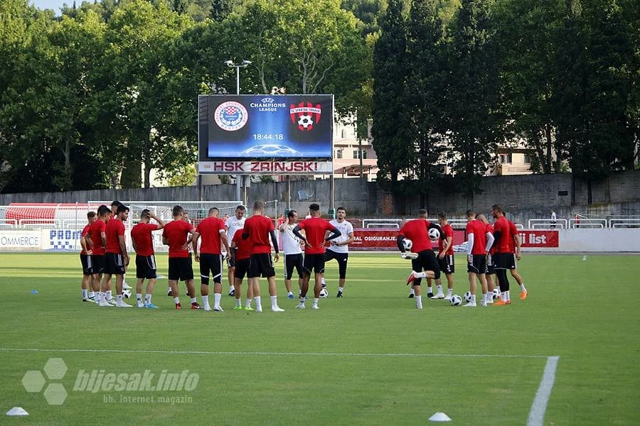 Trnava trenirala Pod Bijelim brijegom