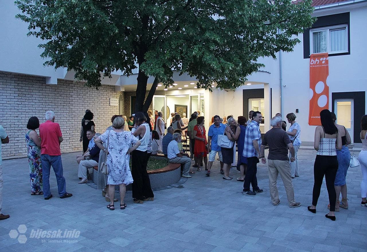 S otvaranja izložbe Miodraga Miličevića