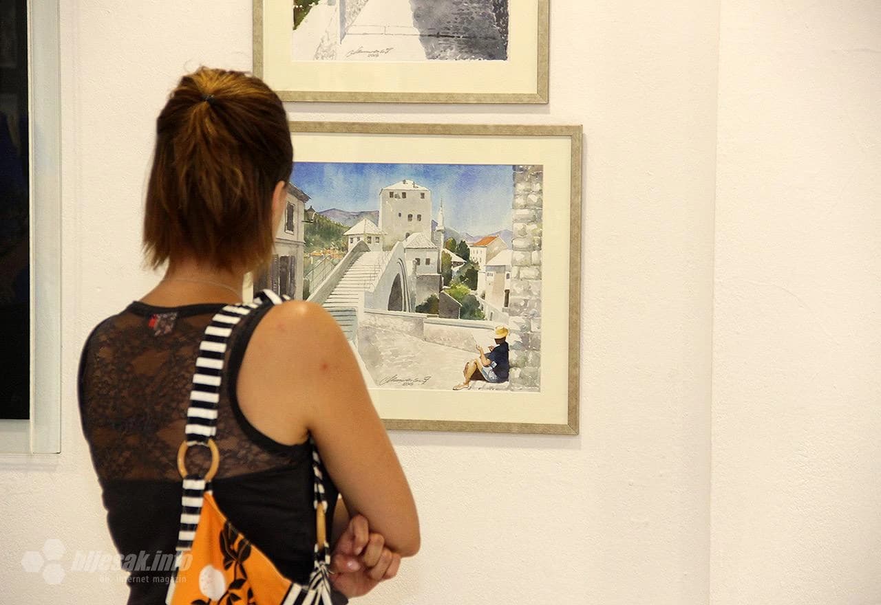 S otvaranja izložbe Miodraga Miličevića