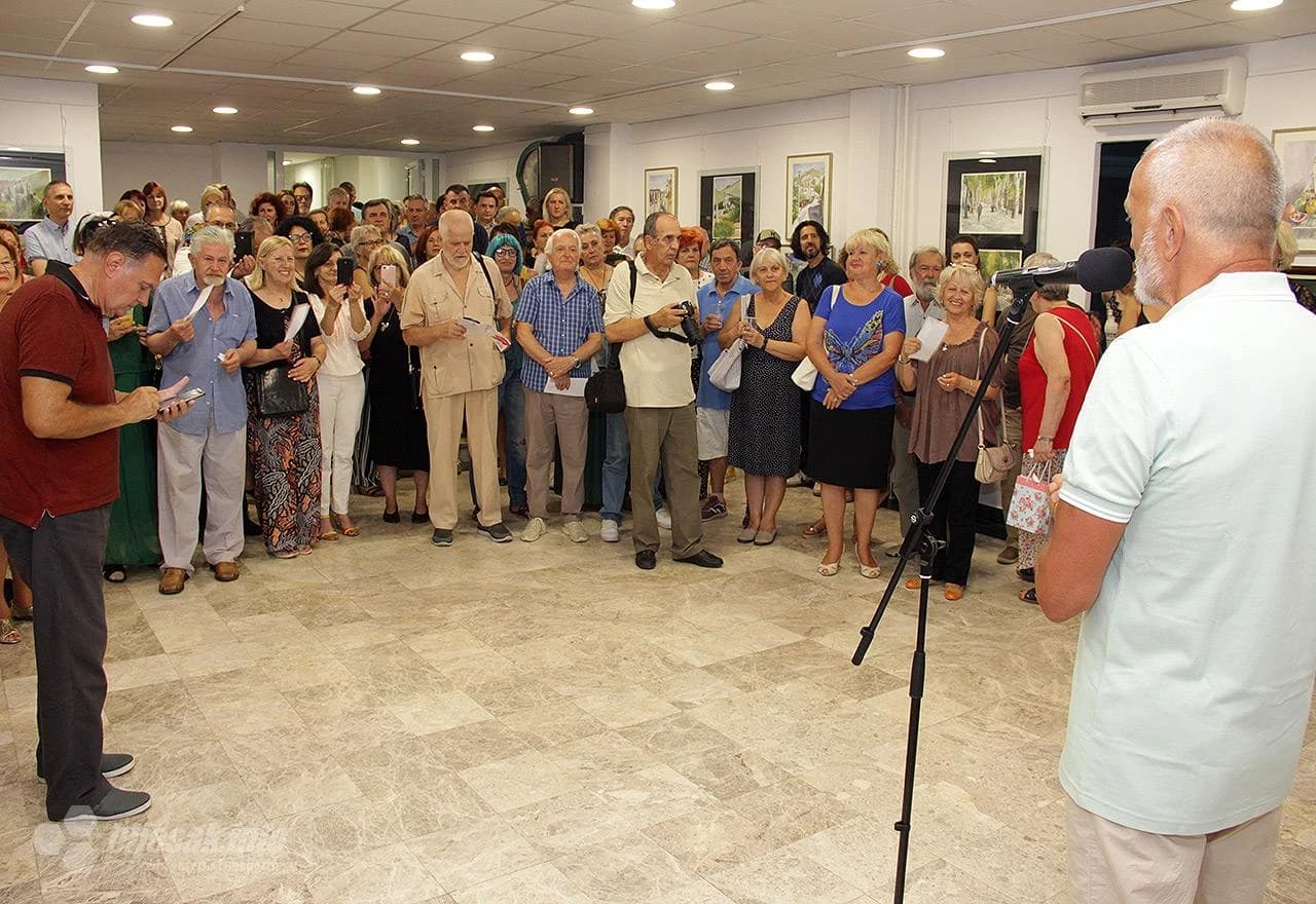 S otvaranja izložbe Miodraga Miličevića