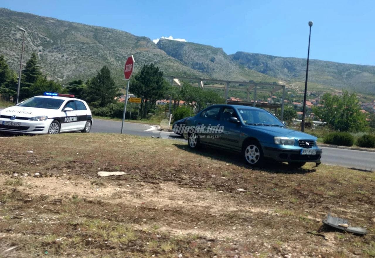 Sudar na kritičnom raskrižju na Bišću Polju