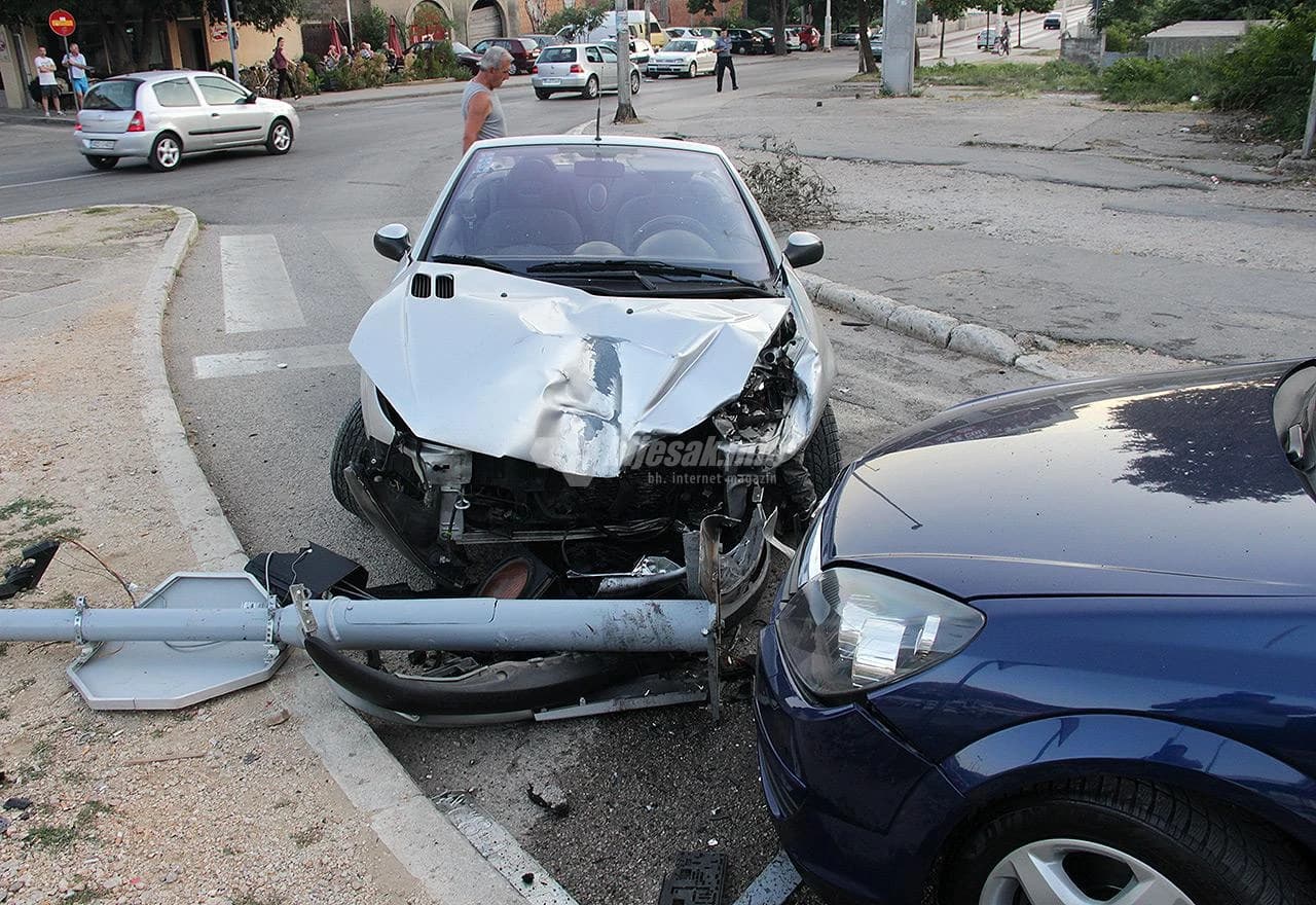 Sudar na platou željezničke stanice