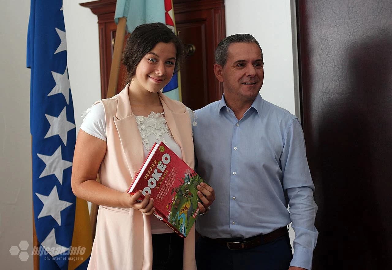 Najbolji učenici Čapljine na prijemu kod načelnika