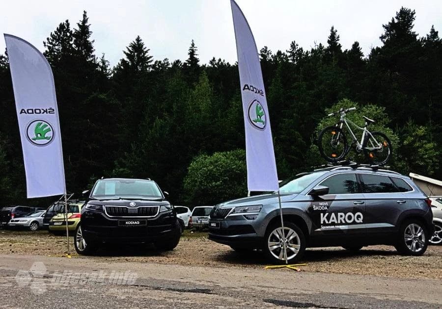 ŠKODA je četvrti put zaredom ponosni sponzor  downhill utrke.