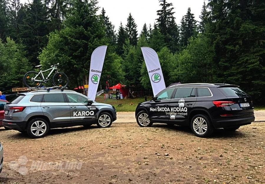 ŠKODA je četvrti put zaredom ponosni sponzor  downhill utrke.