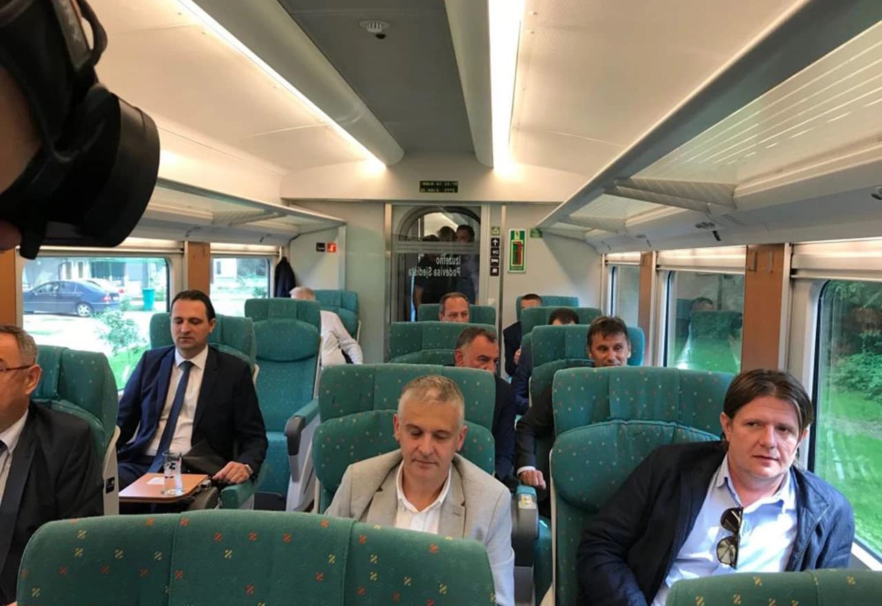 Faktor - izaslanstvo u Talgo vlaku za Bihać