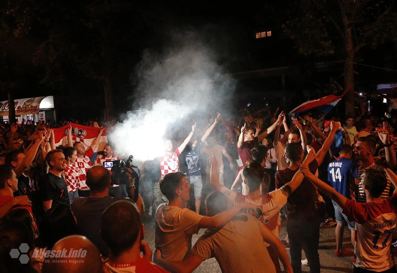 Mostar slavi plasman Hrvatske u četvrtfinale Svjetskog prvenstva