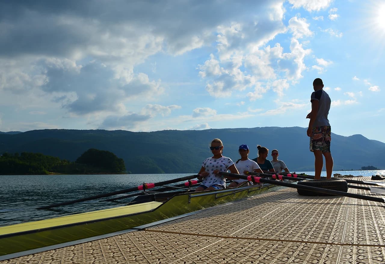 Trening na Ramskom jezeru 