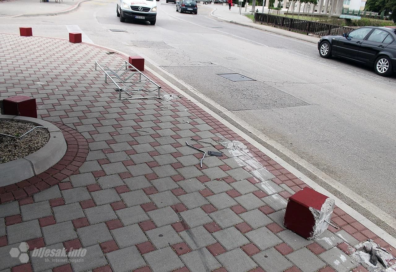 Iskrčene betonske kocke na Balinovcu