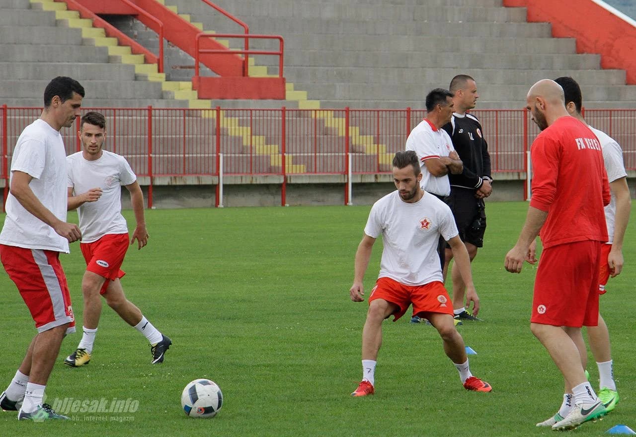 Prozivka i trening FK Velež 