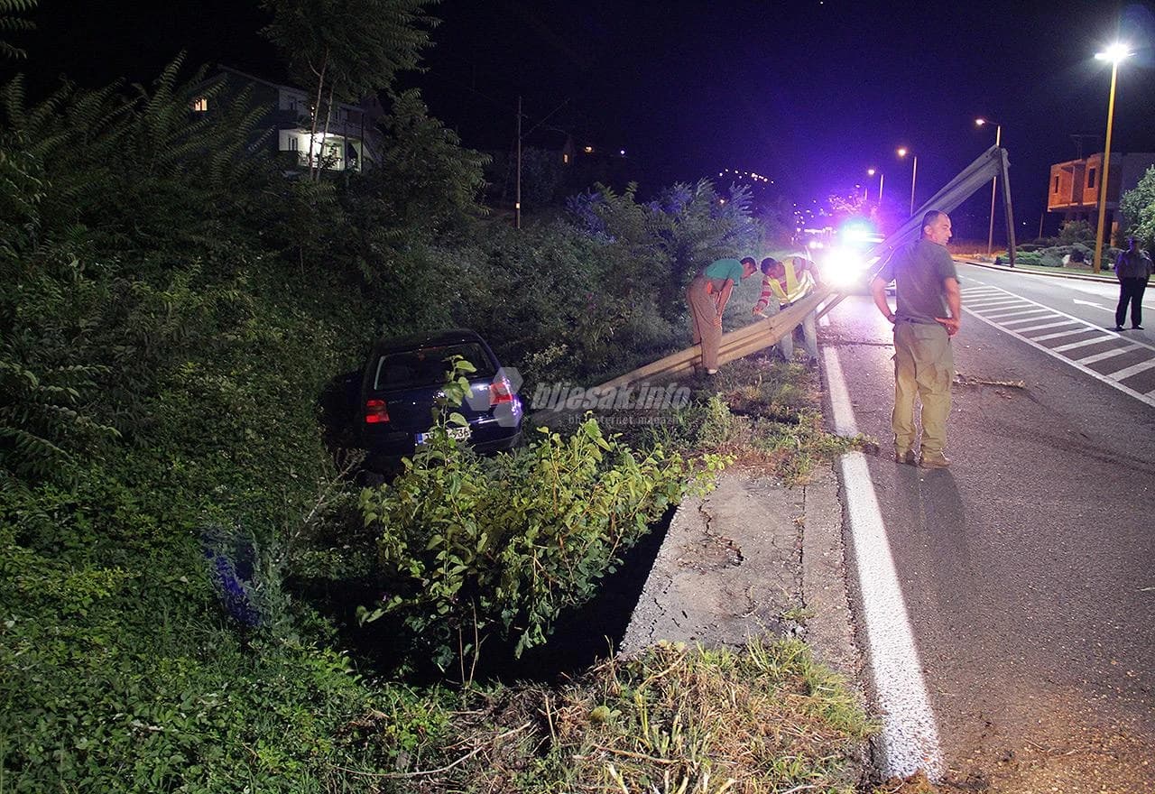 Slijetanje automobila s magistrale