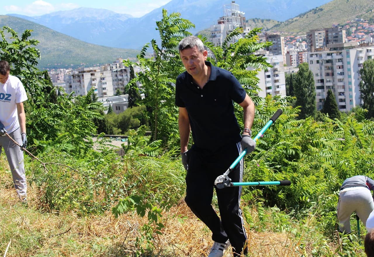 Foto: Čitatelj - akcija uređenja Bijelog Brijega