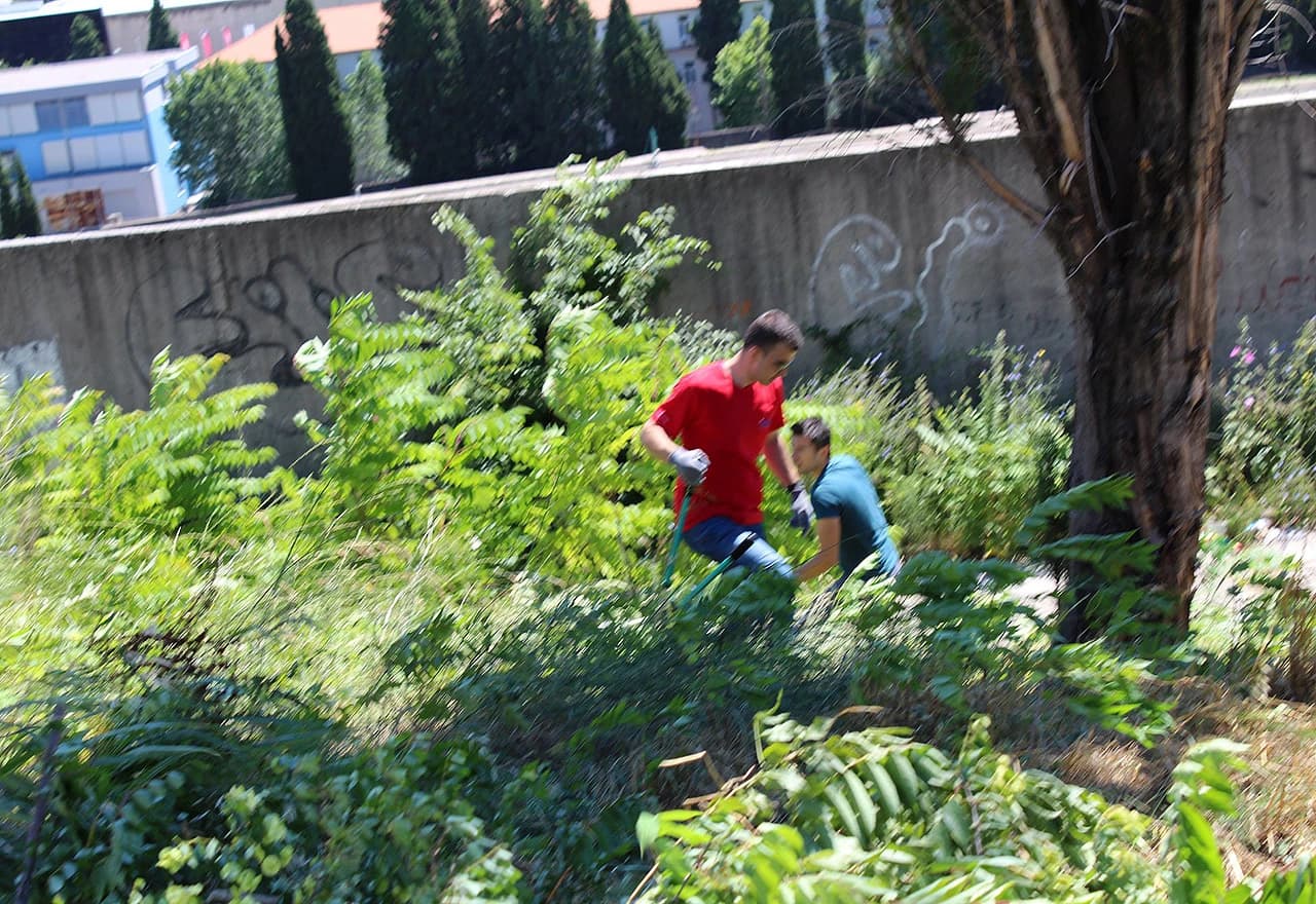 Foto: Čitatelj - akcija uređenja Bijelog Brijega