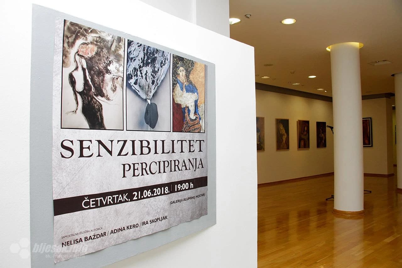 U Mostaru otvorena izložba 'Senzibilitet percipiranja' 