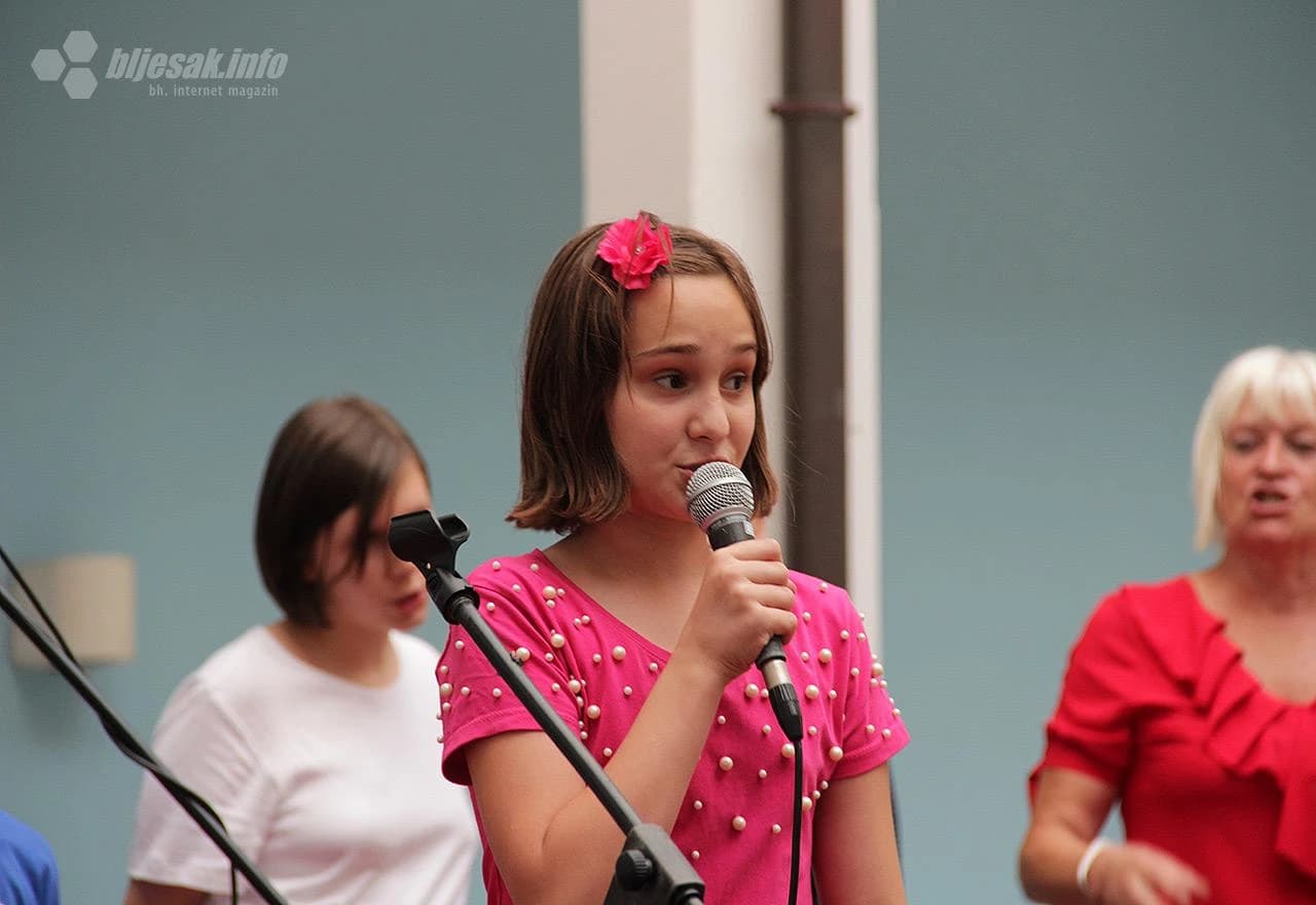 Detalj s koncerta Dječjeg zbora Pavarotti