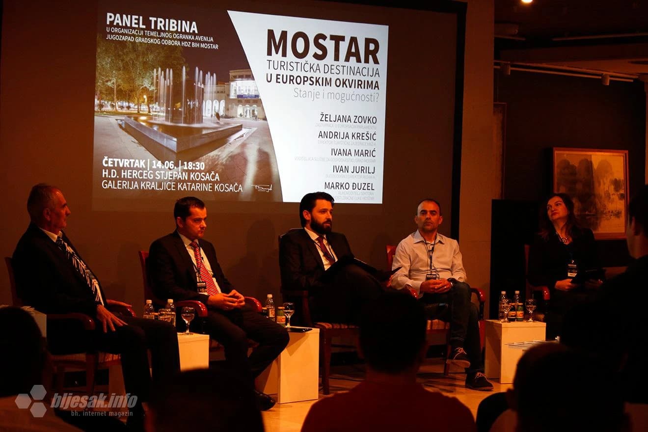 Javna panel tribina ''Mostar turističko odredište u europskim okvirima - stanje i mogućnosti''