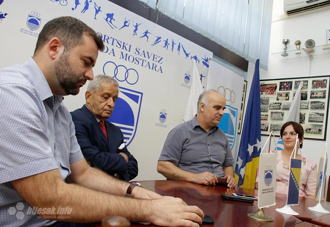 Tiskovna konferencija pred početak turnira 'Omer Tipura Dedin'