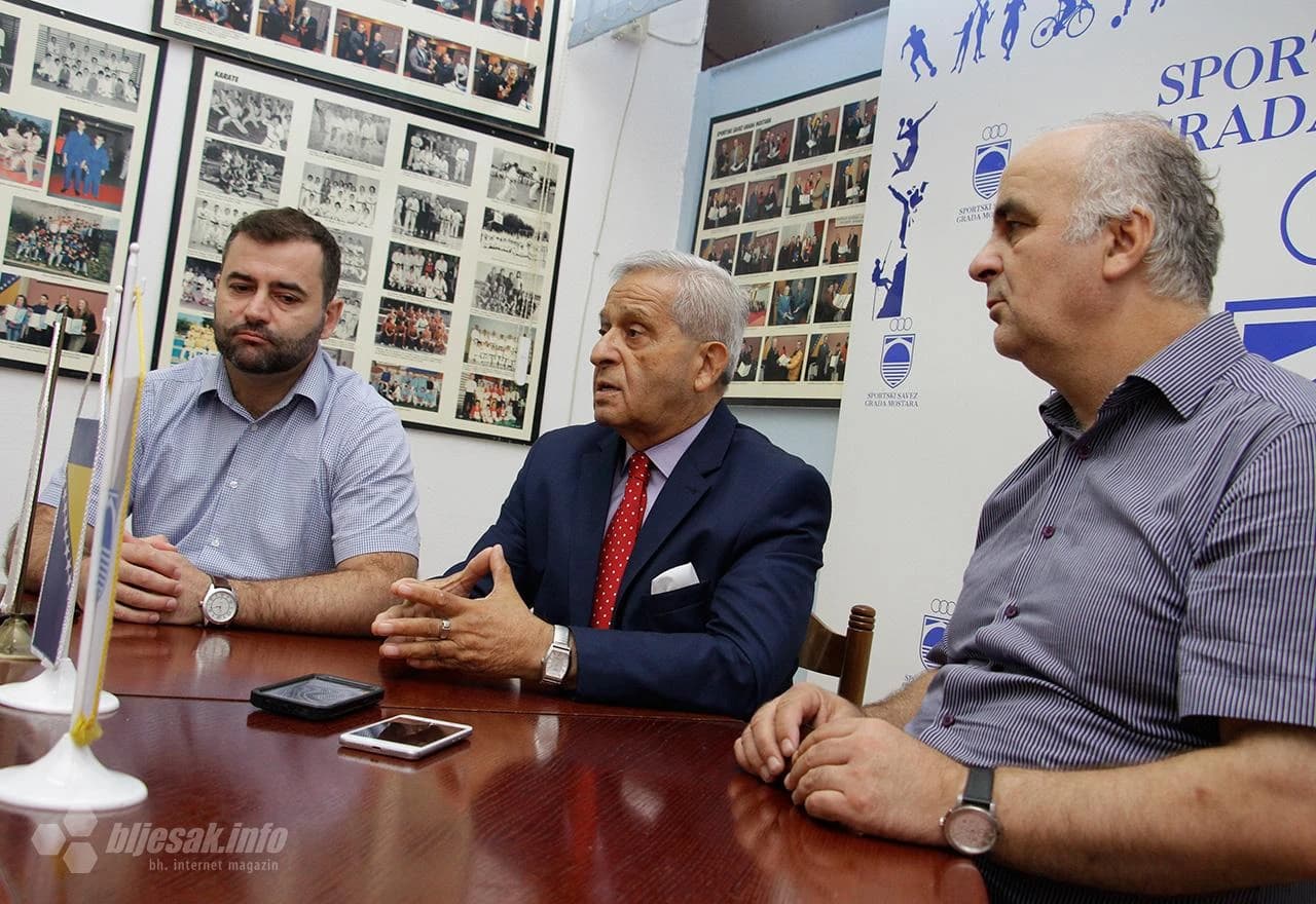 Tiskovna konferencija pred početak turnira 'Omer Tipura Dedin'