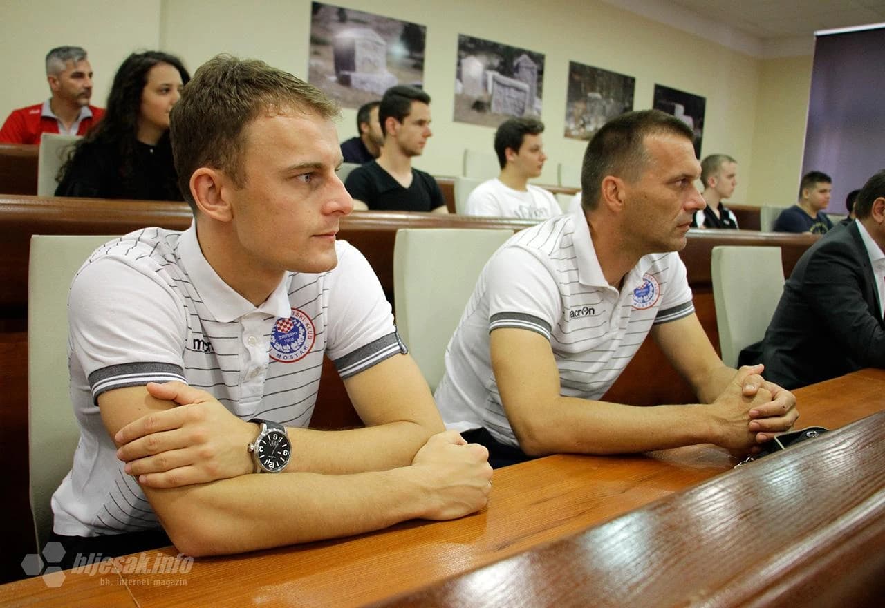 Mostarski gradonačelnik Ljubo Bešlić primio najbolje sportaše iz Mostara