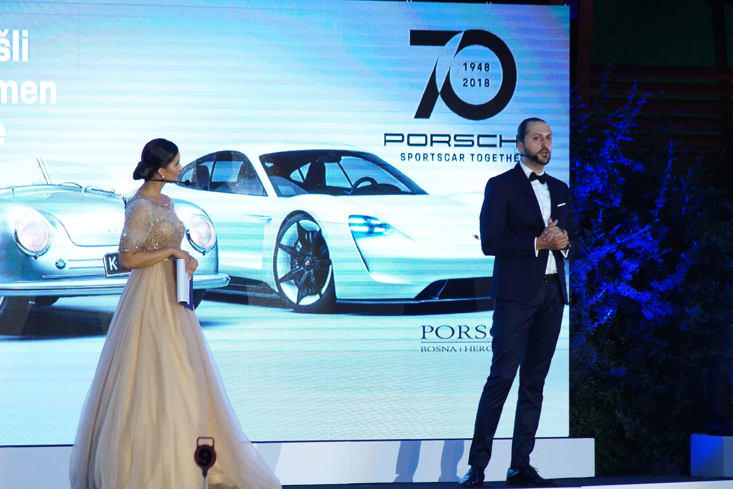Večer glamura povodom 70 godina postojanja marke Porsche