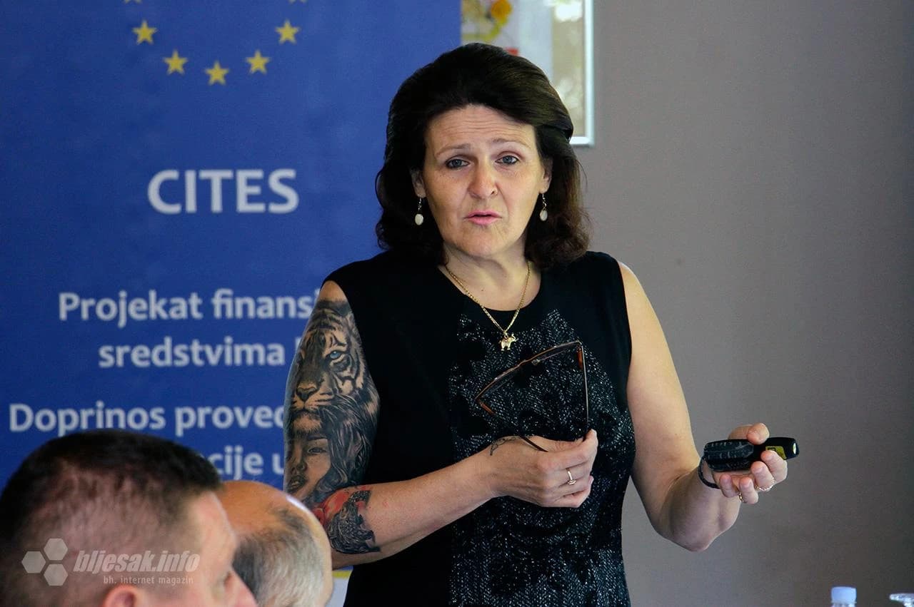 U ponedjeljak je u Međugorju održana obuka u sklopu projekta ''Doprinos provedbi CITES konvencije u Bosni i Hercegovini'', koji financira Europska unija i čija je implementacija u Bosni i Hercegovini.