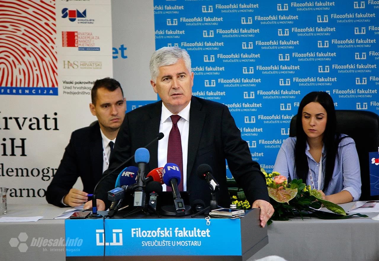 Čović na konferenciji 'Hrvati BiH - demografska stvarnost'